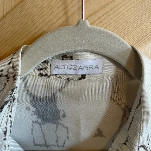 Altuzarra Aztec Silk Shirt